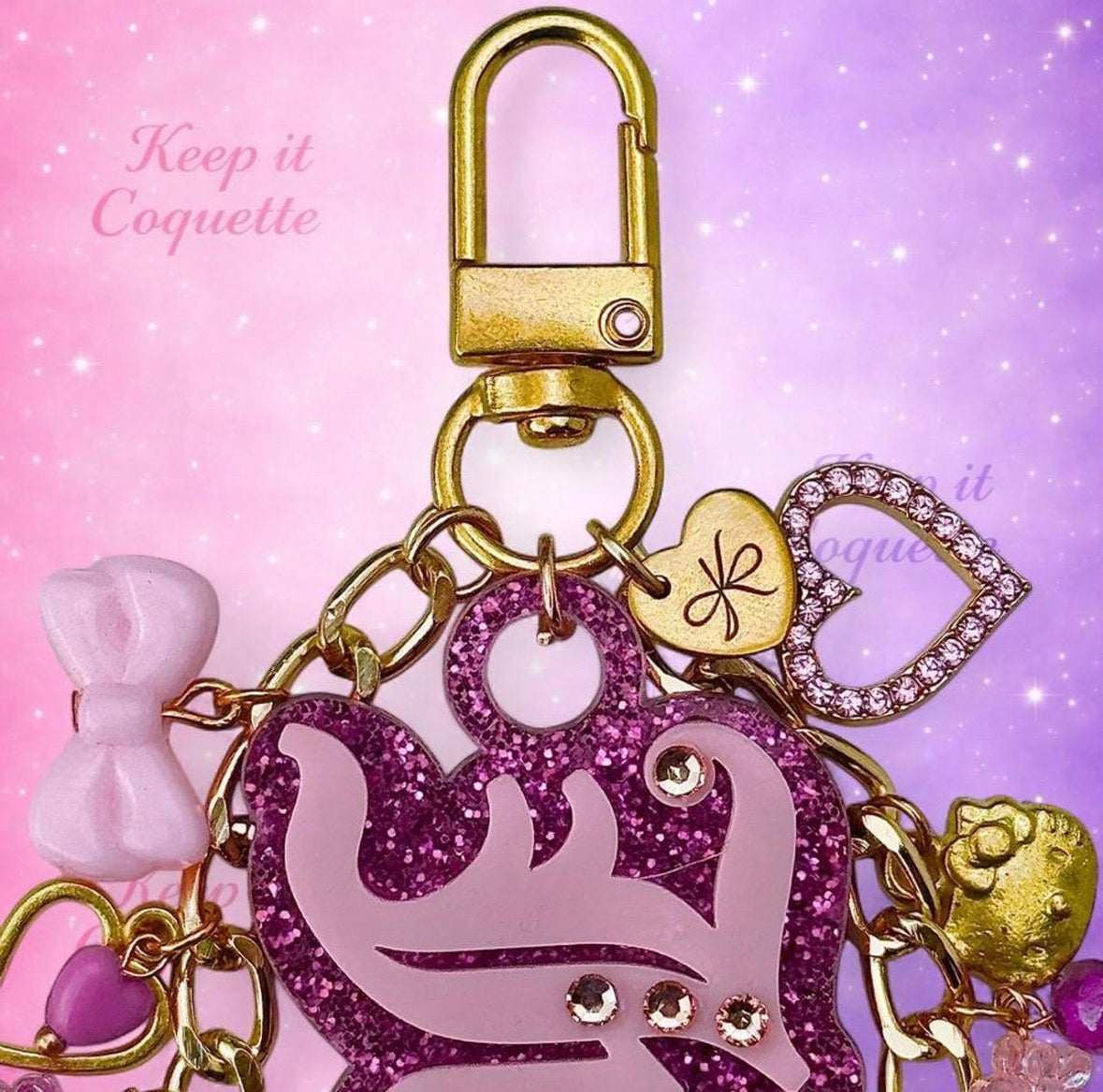 Y2K Handmade Juicy Bag Charm