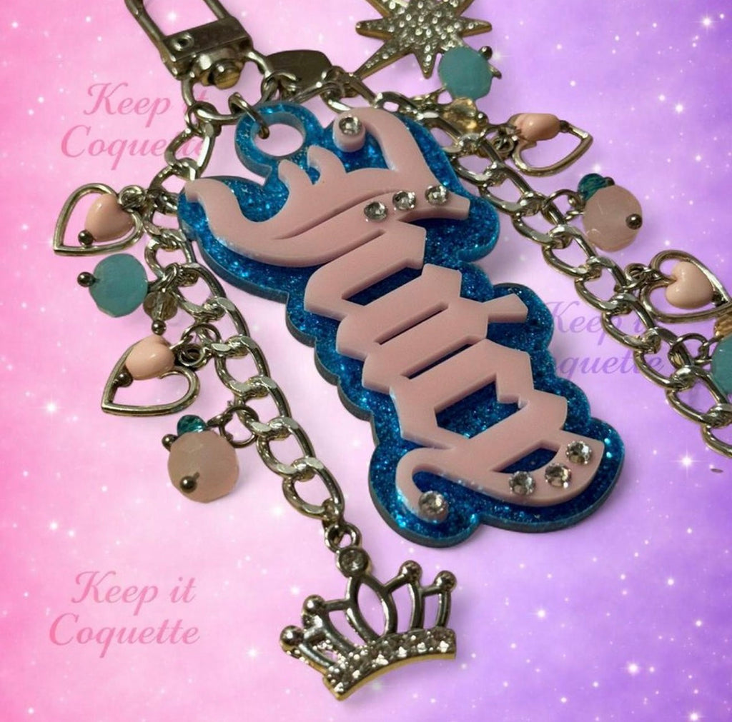 Y2K Handmade Juicy Bag Charm