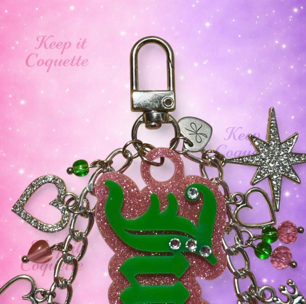 Y2K Handmade Juicy Bag Charm