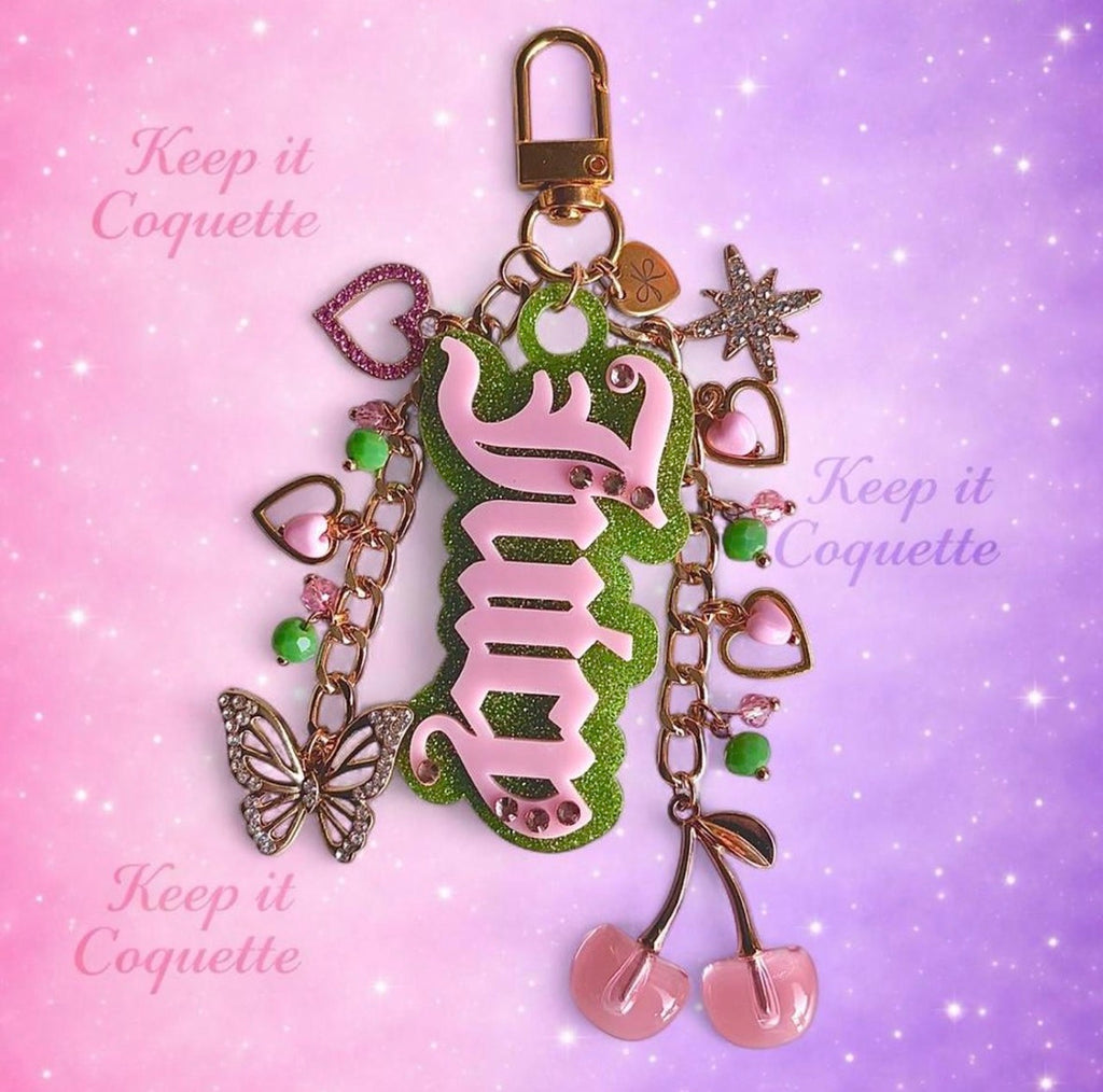 Y2k Handmade Juicy Bag Charm