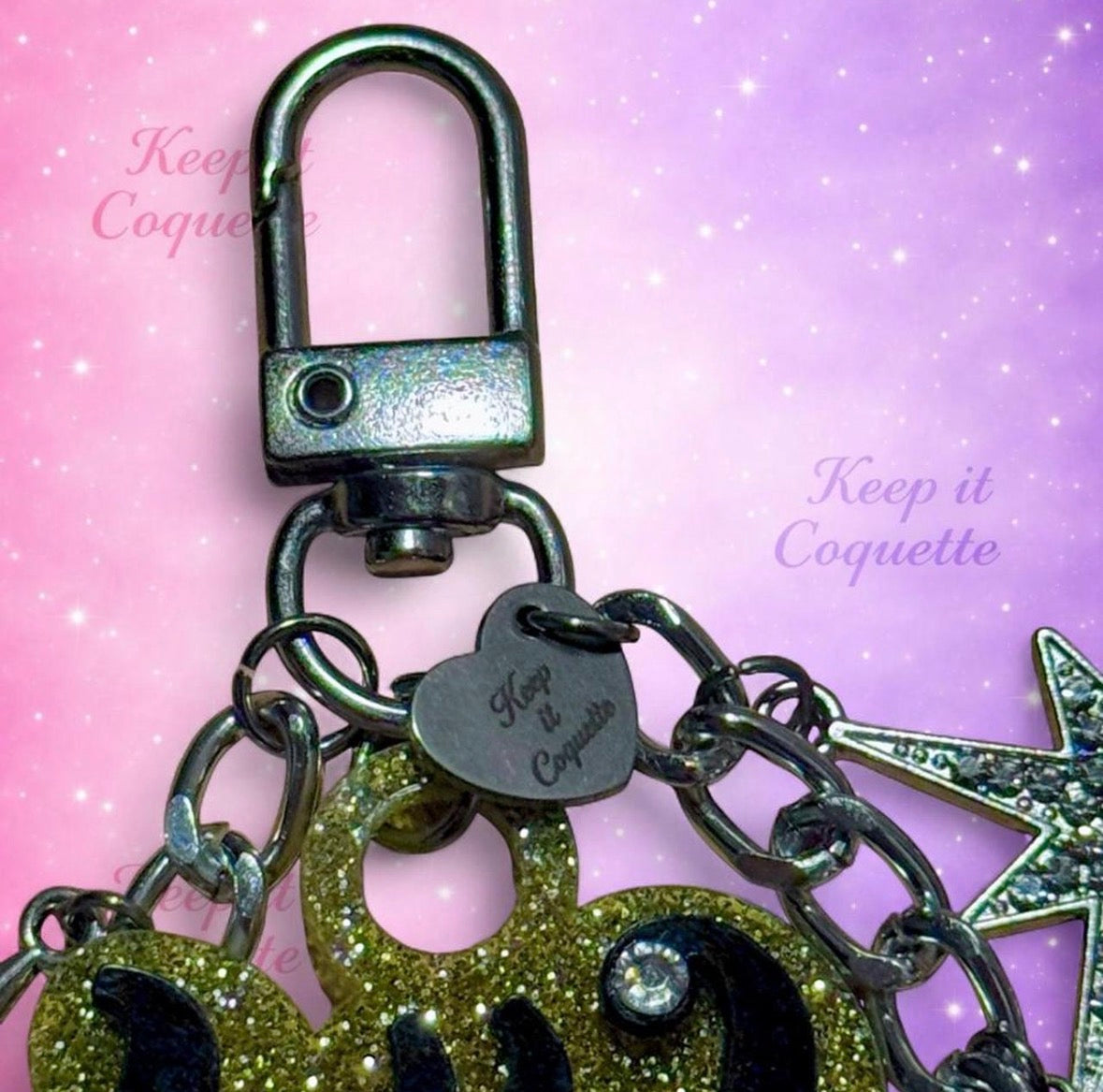 Y2K Handmade Juicy Bag Charm