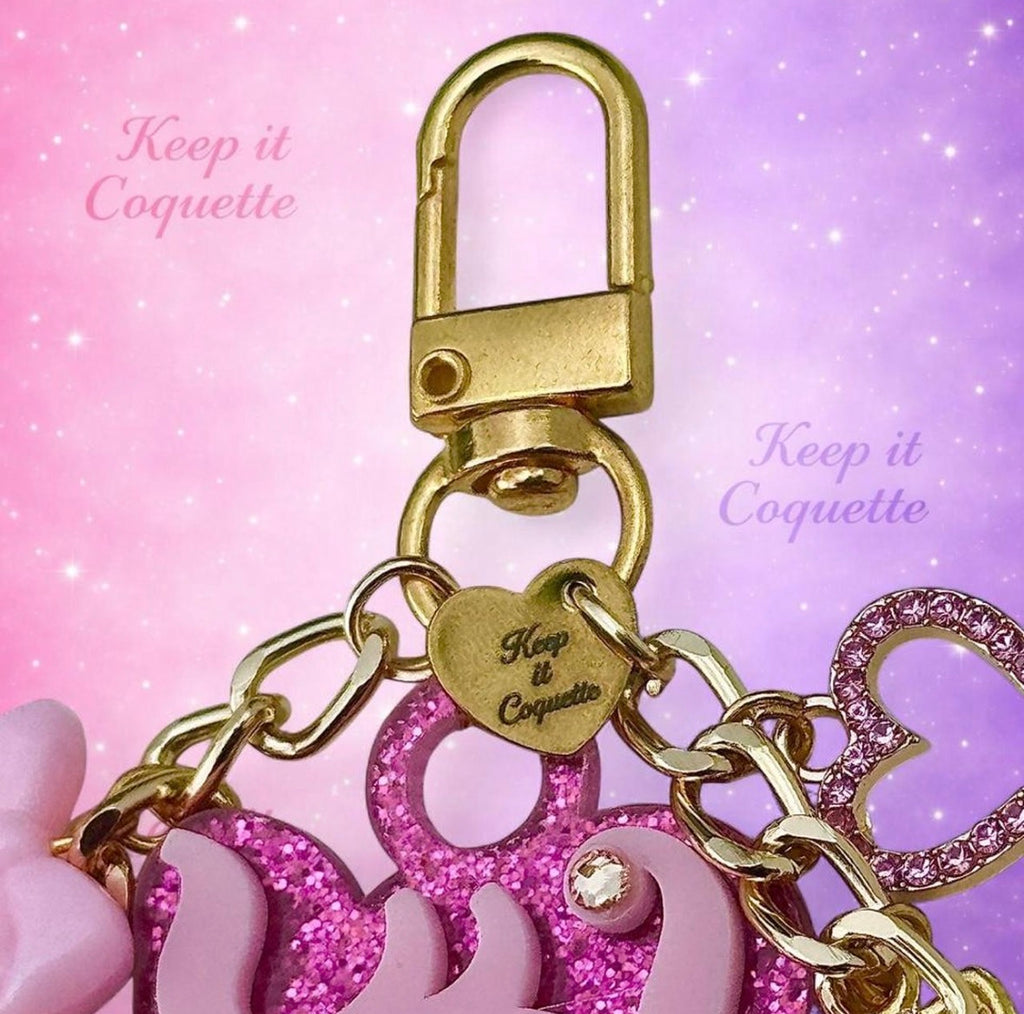 Y2K Handmade Juicy Bag Charm