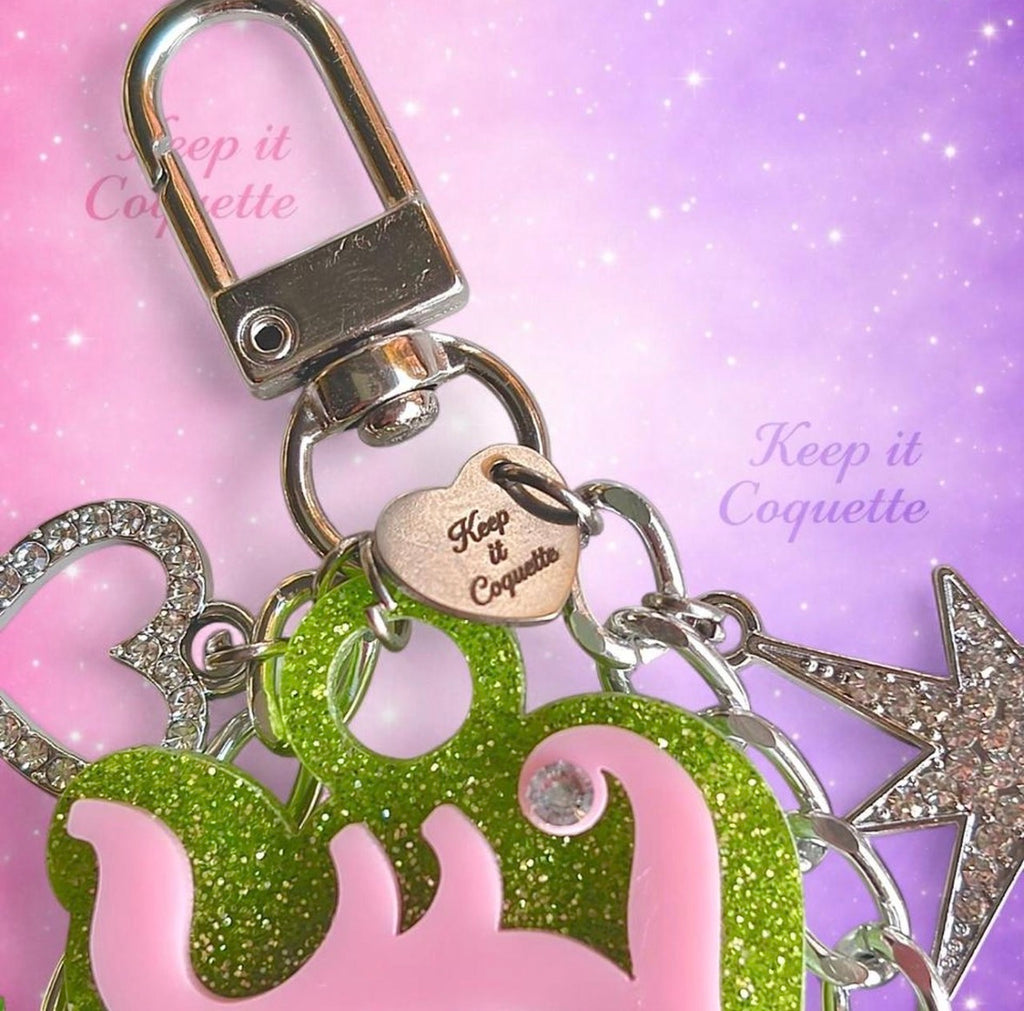 Y2K Handmade Juicy Bag Charm