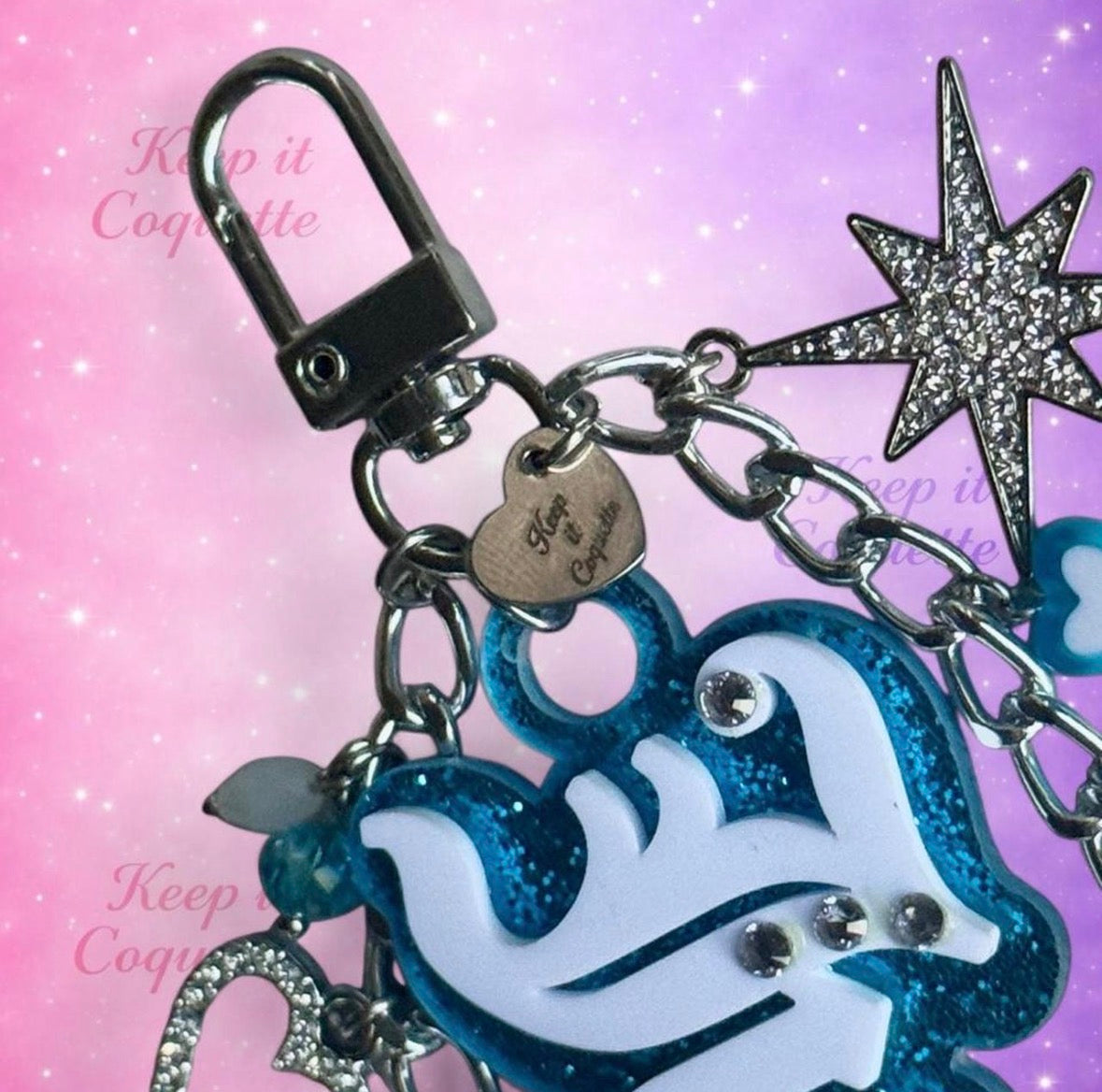 Y2K Handmade Juicy Bag Charm