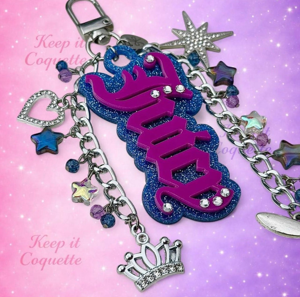 Y2K Handmade Juicy Bag Charm