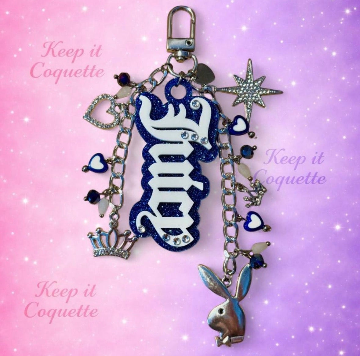 Y2K Handmade Juicy Bag Charm