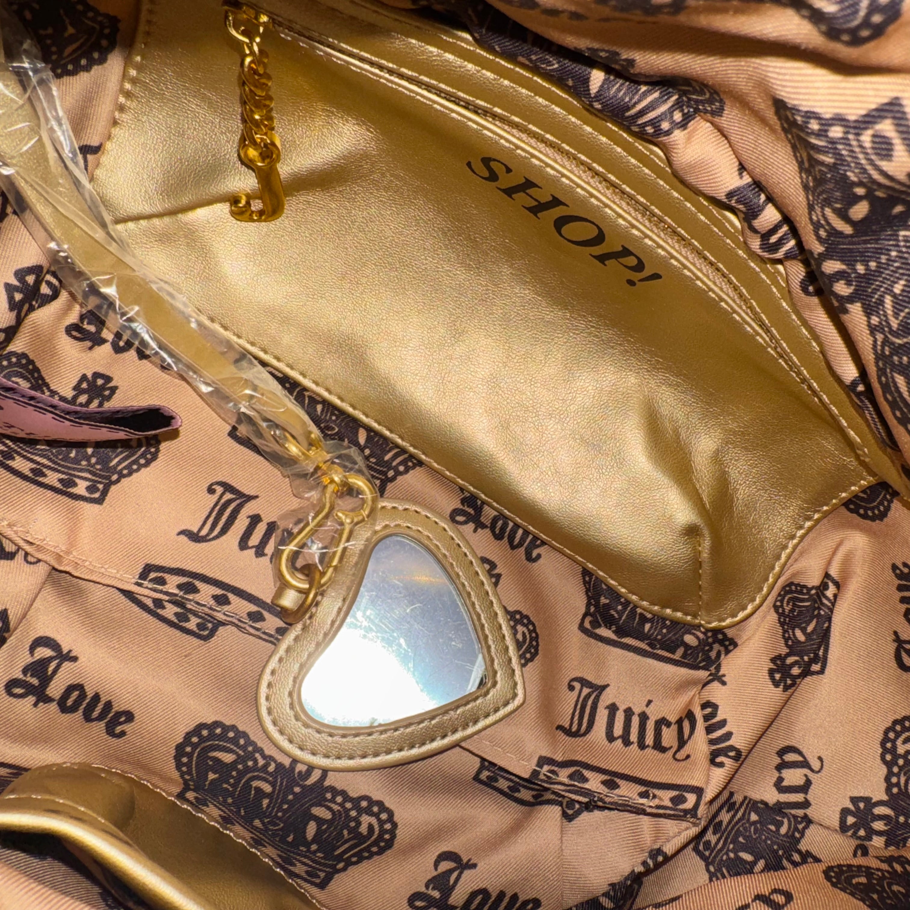 Juicy Couture Brown Hobo Satchel - Brown 2