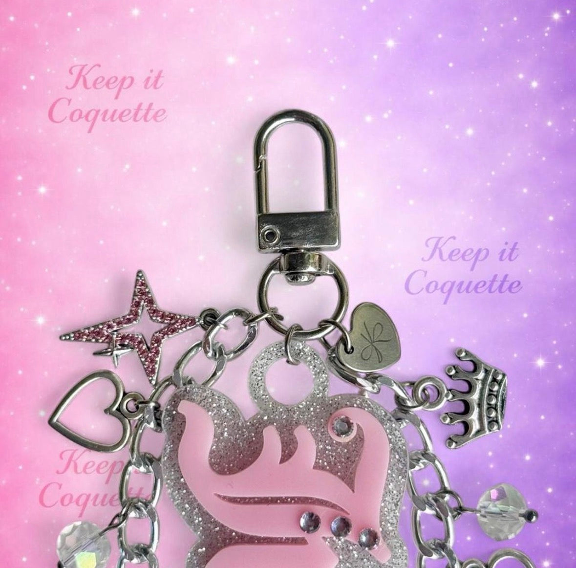 Y2K Handmade Juicy Bag Charm
