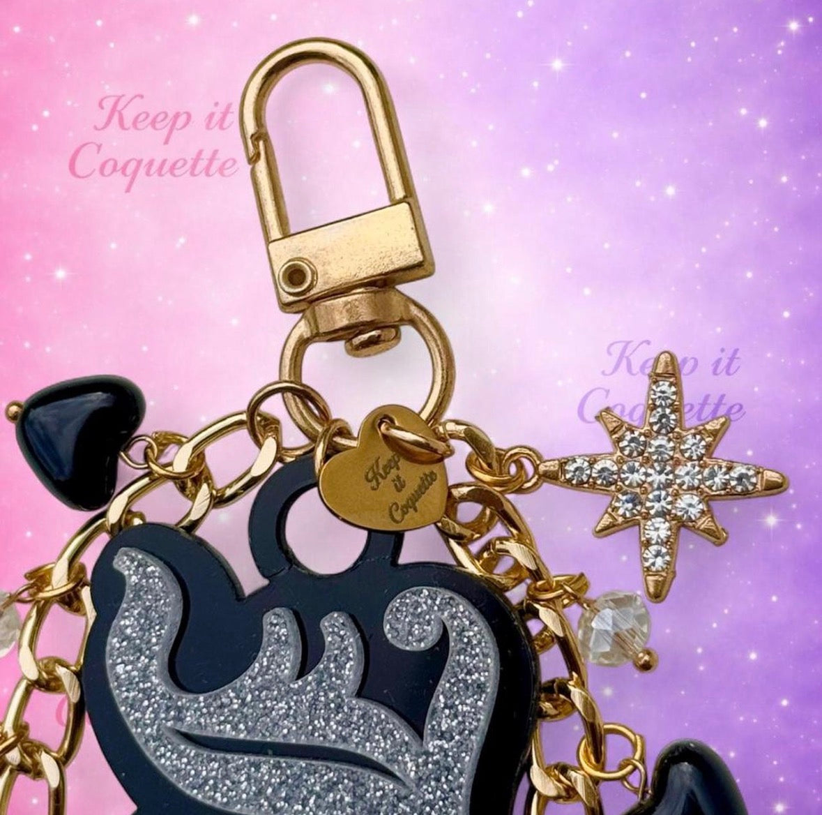 Y2K Handmade Juicy Bag Charm