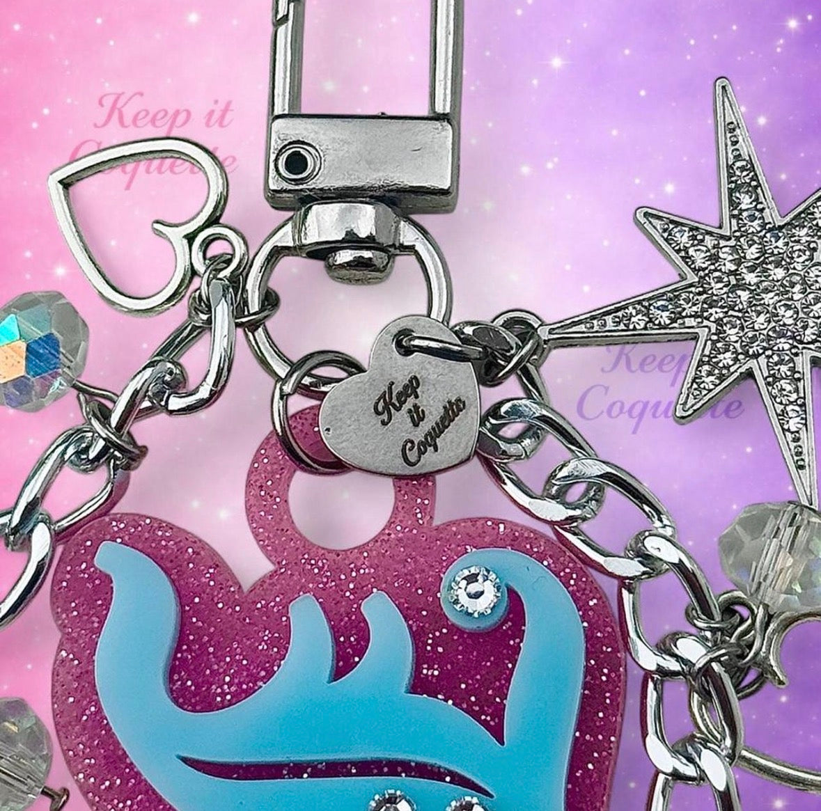 Y2K Handmade Juicy Bag Charm