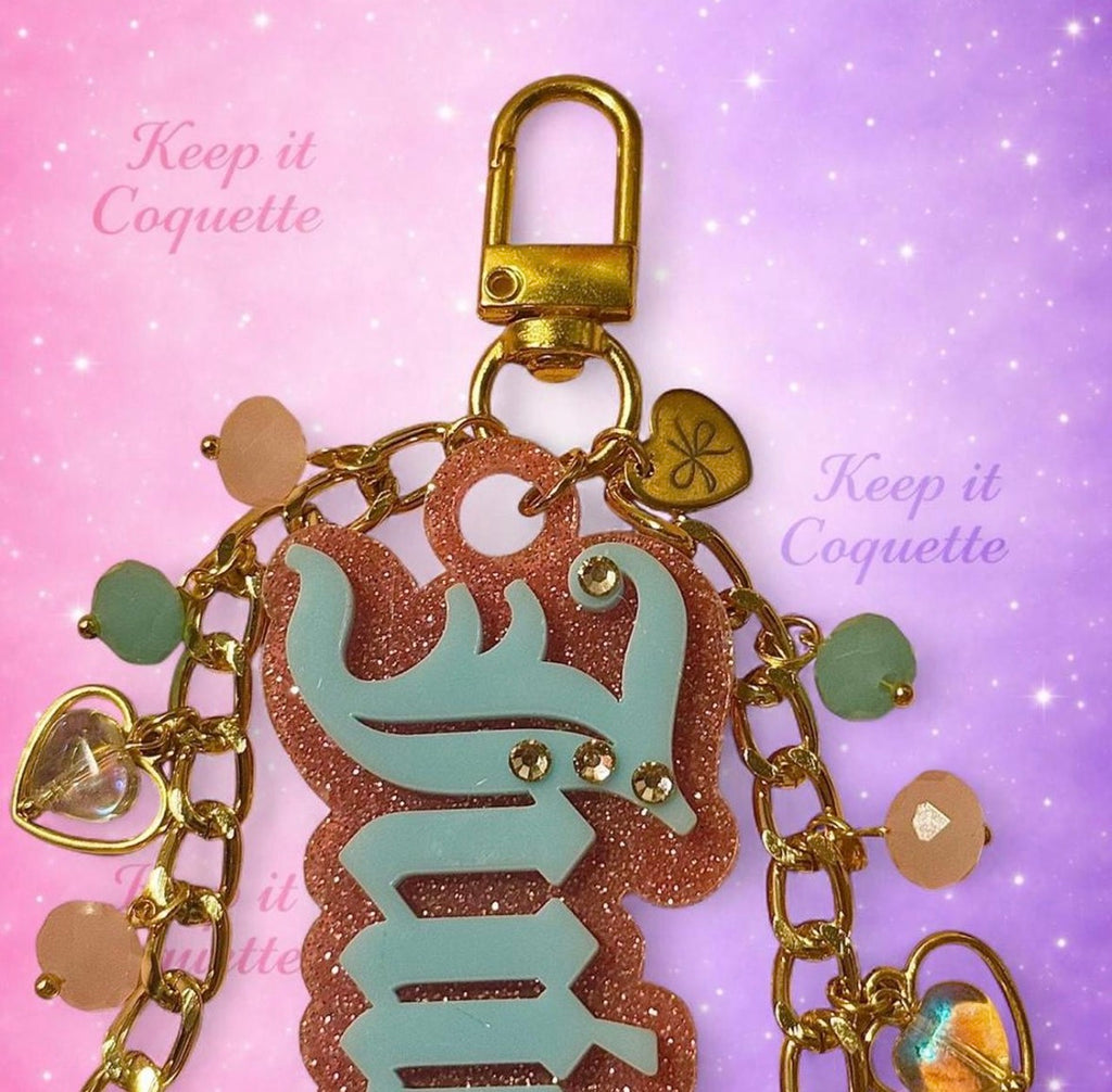 Y2K Handmade Juicy Bag Charm