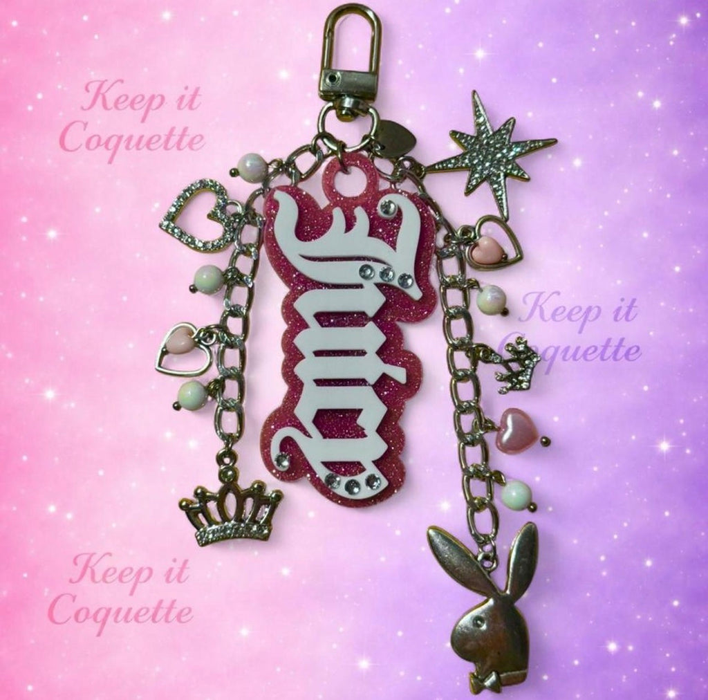 Y2K Handmade Juicy Bag Charm