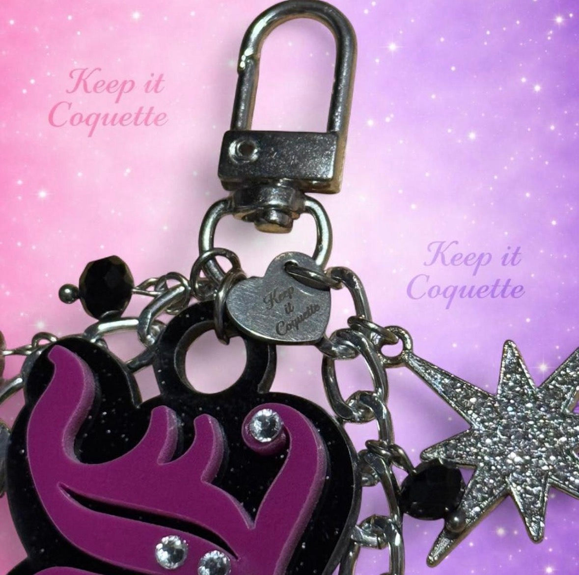 Y2K Handmade Juicy Bag Charm