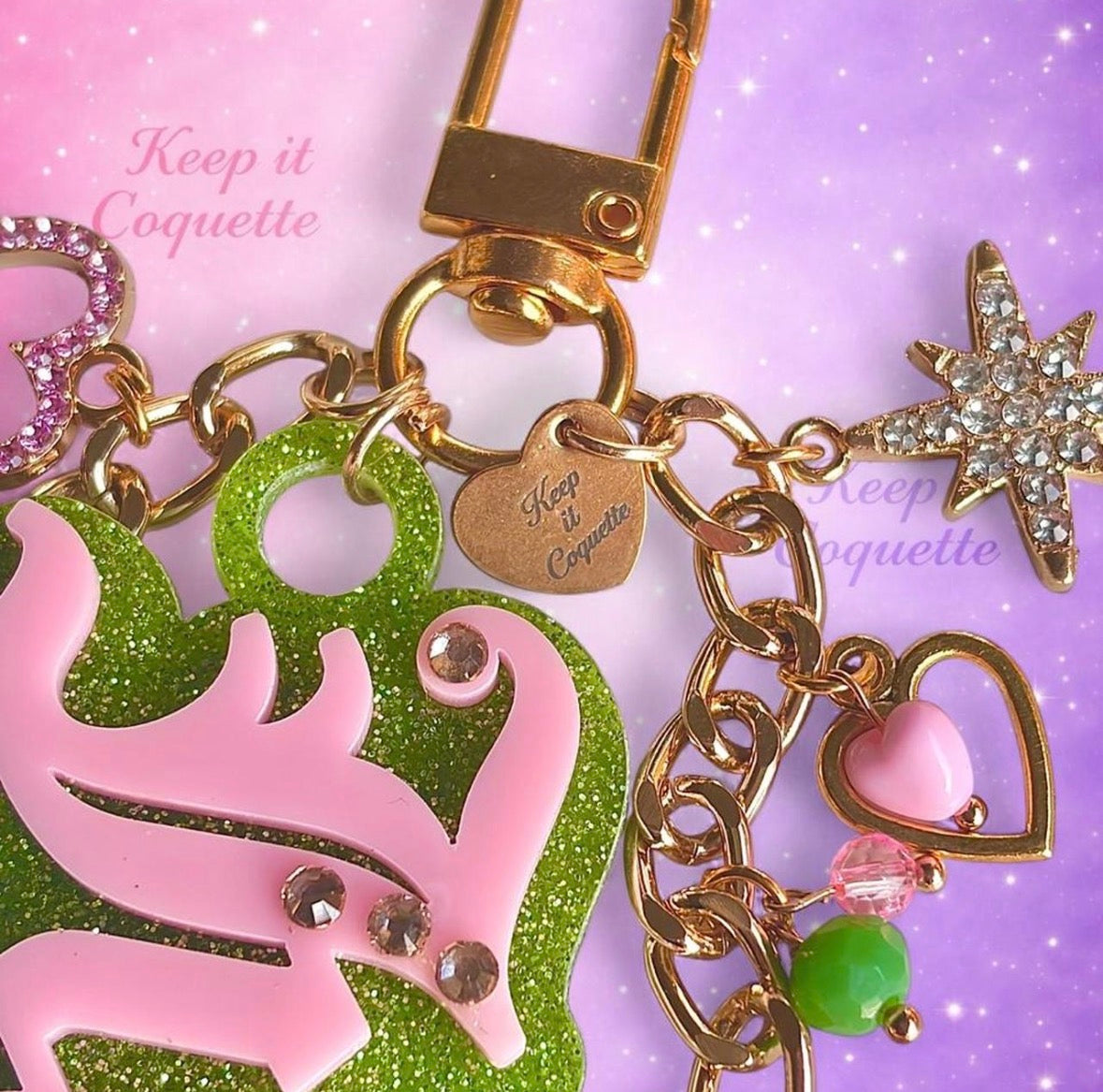 Y2k Handmade Juicy Bag Charm