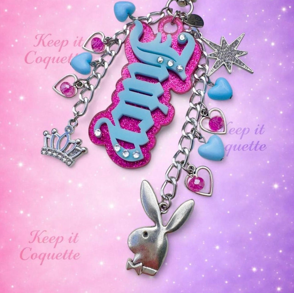 Y2K Handmade Juicy Bag Charm