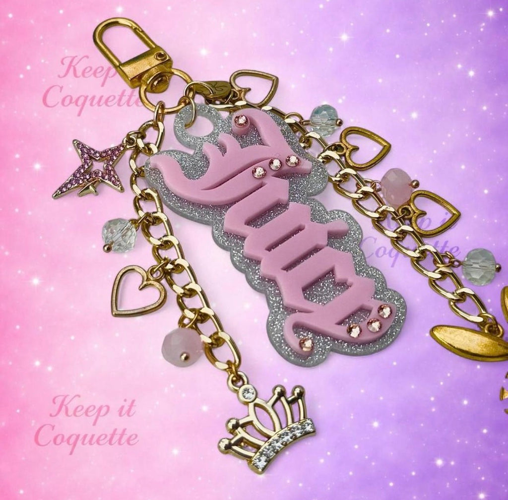 Y2K Handmade Juicy Bag Charm