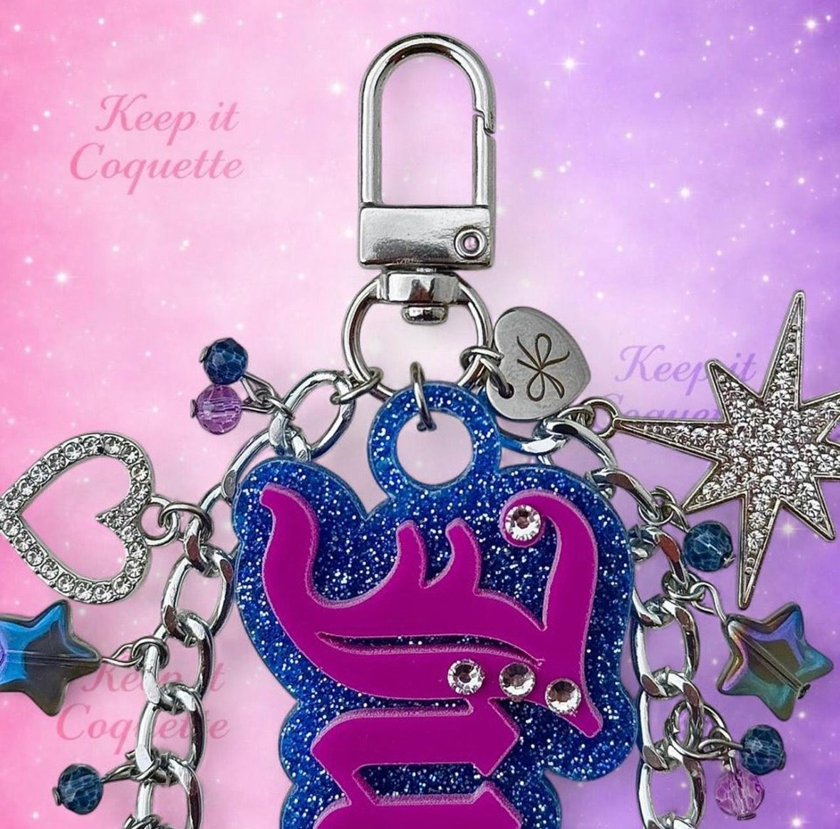 Y2K Handmade Juicy Bag Charm