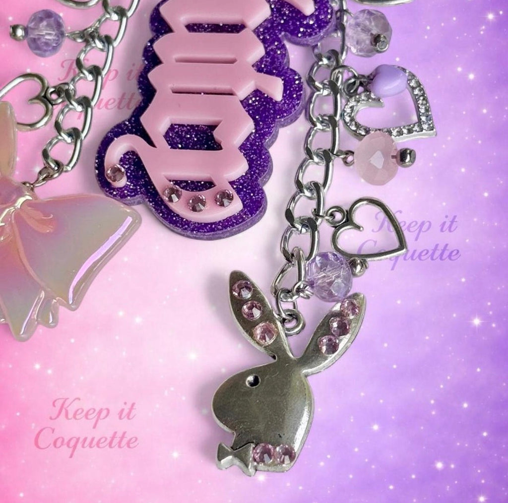 Y2K Handmade Juicy Bag Charm