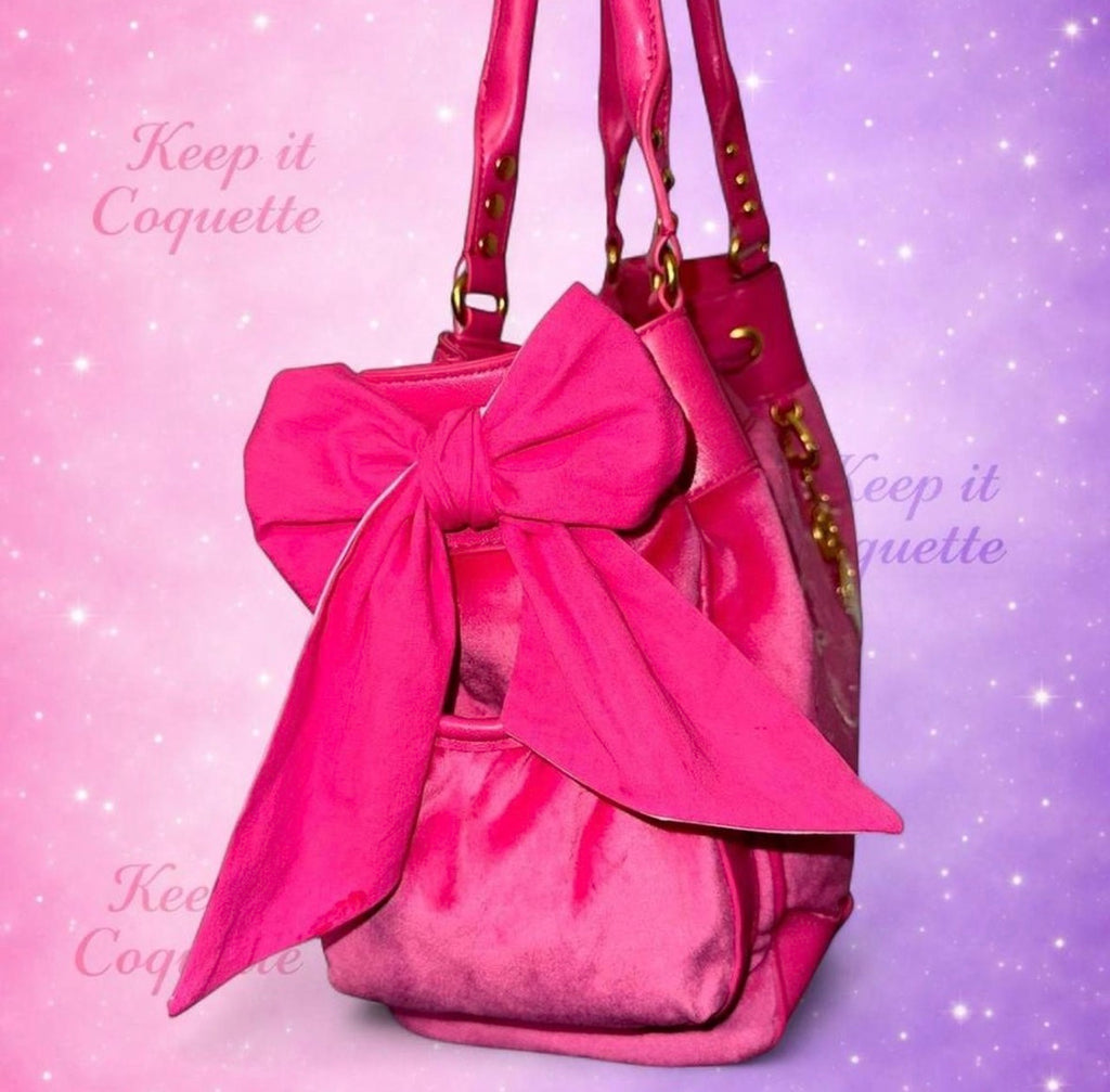 Juicy Couture Scottie Logo Daydreamer - Hot Pink