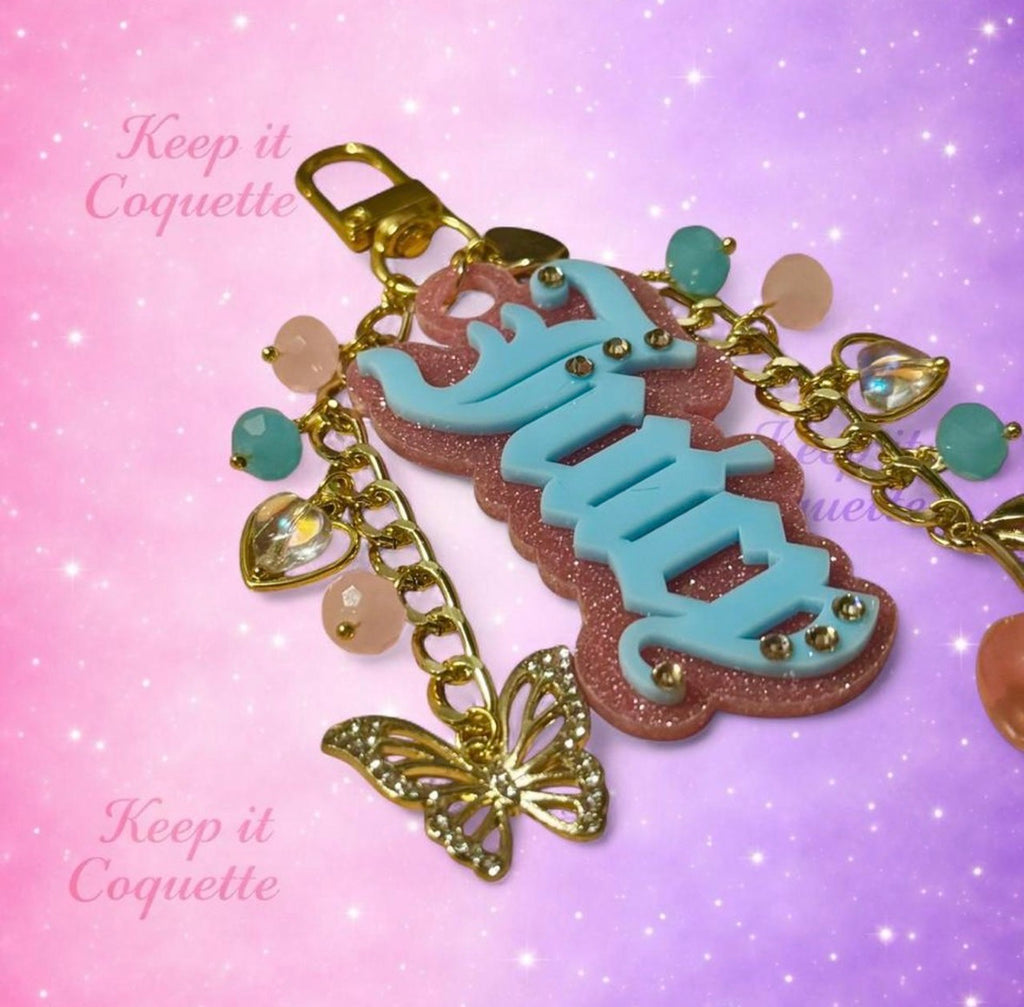 Y2K Handmade Juicy Bag Charm