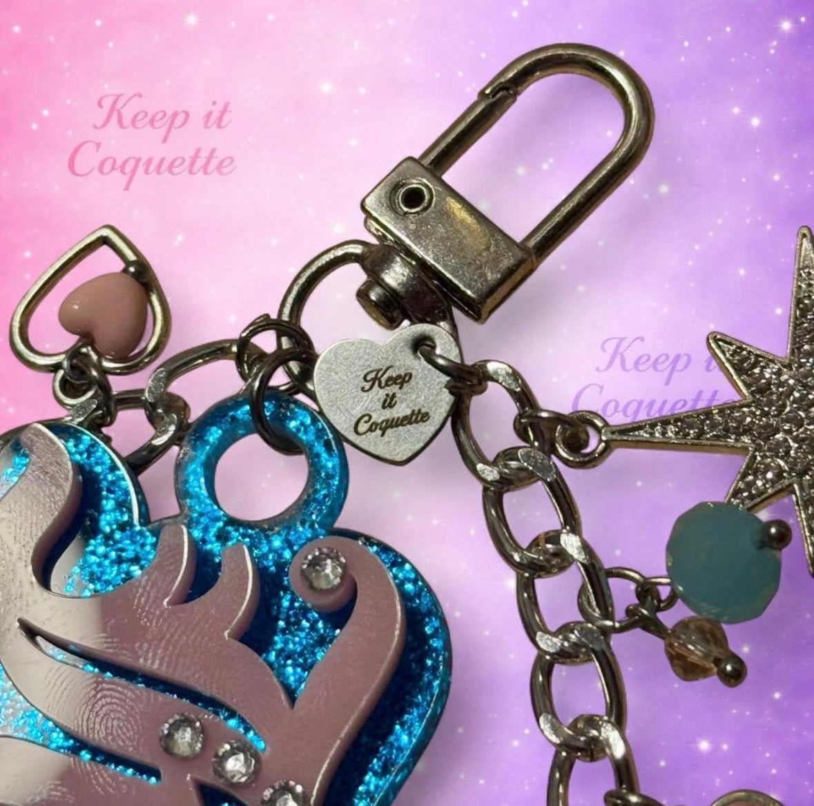 Y2K Handmade Juicy Bag Charm