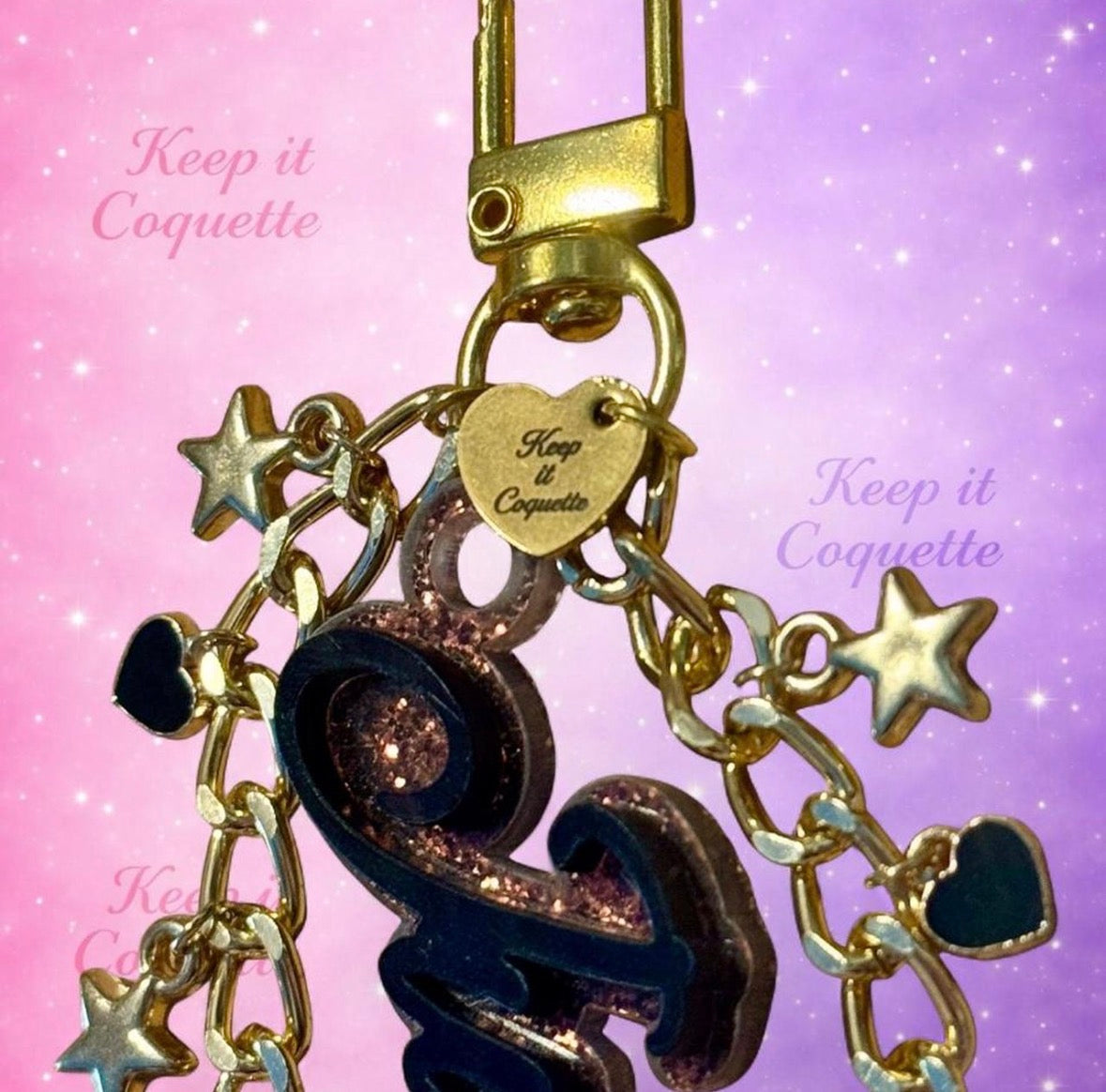 Y2K Handmade Juicy Bag Charm