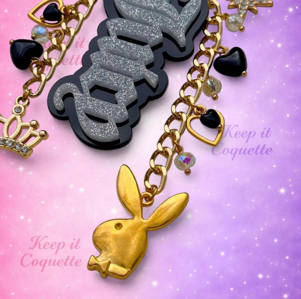 Y2K Handmade Juicy Bag Charm