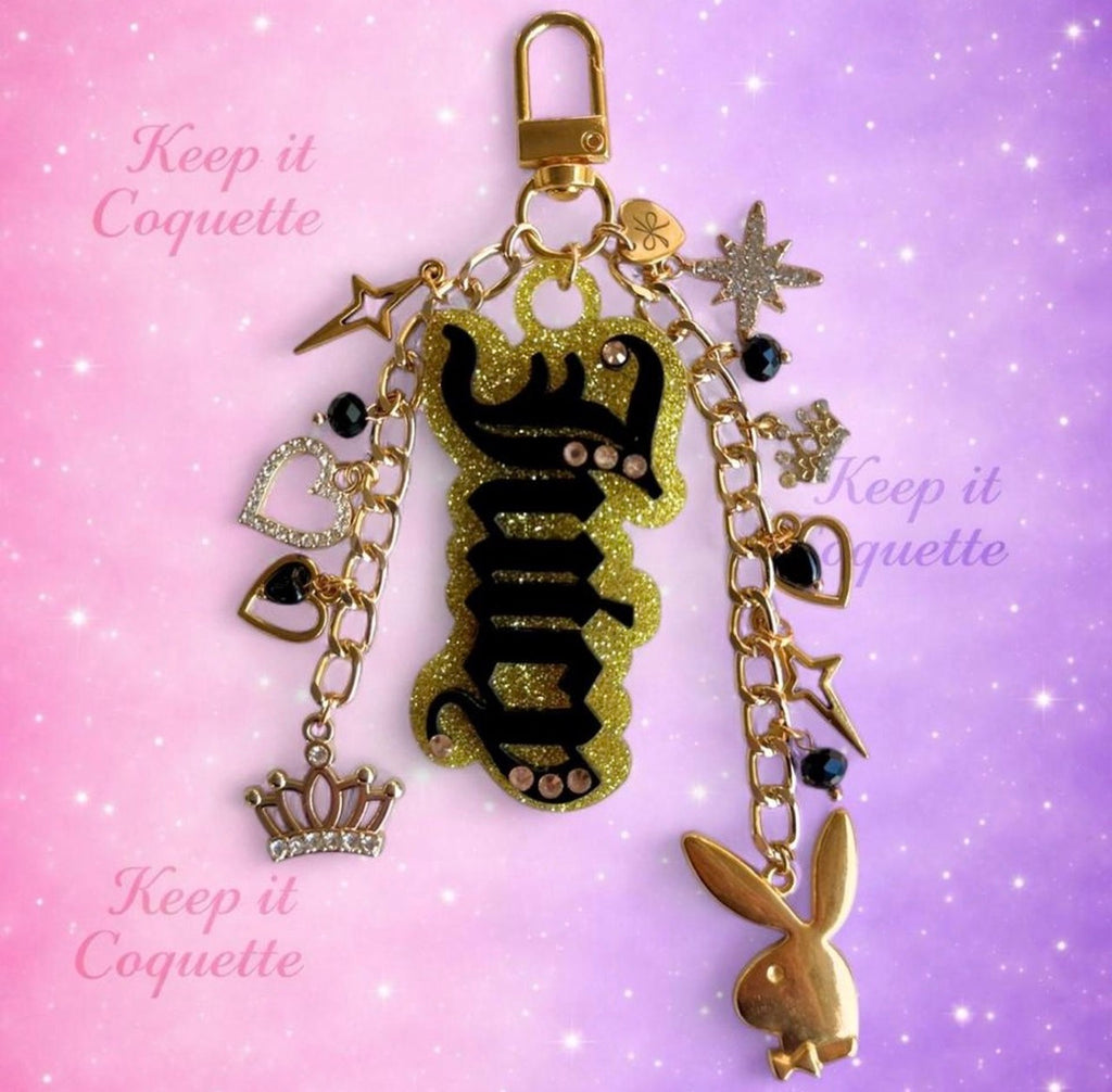 Y2K Handmade Juicy Bag charm