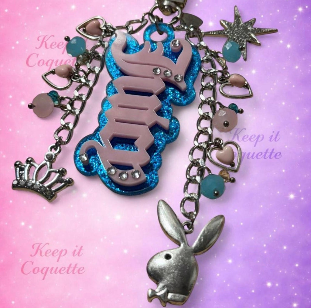 Y2K Handmade Juicy Bag Charm