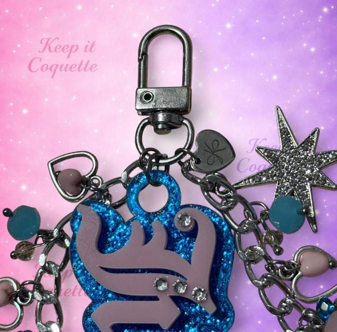 Y2K Handmade Juicy Bag Charm