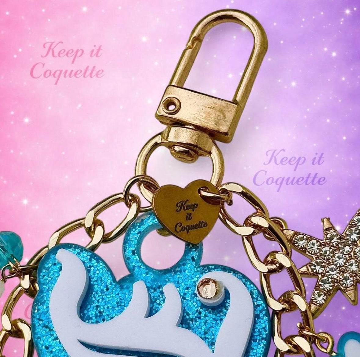 Y2K Handmade Juicy Bag Charm