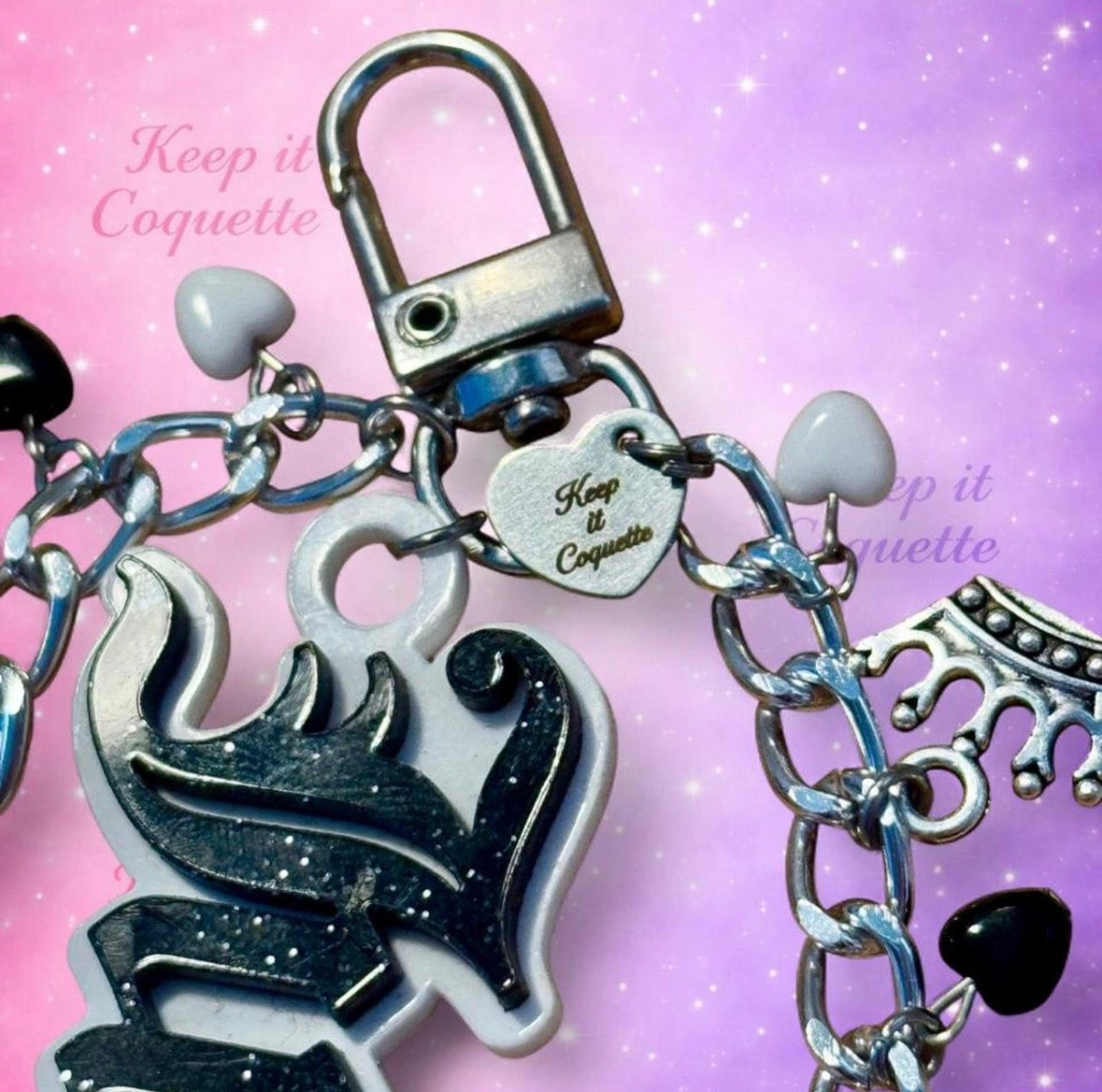 Y2K Handmade Juicy Bag Charm