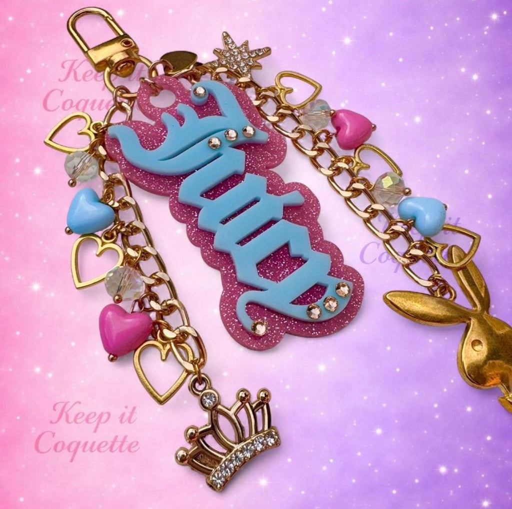 Y2K Handmade Juicy Bag Charm