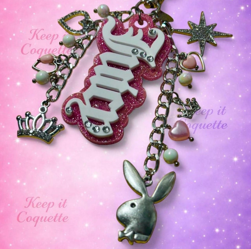 Y2K Handmade Juicy Bag Charm