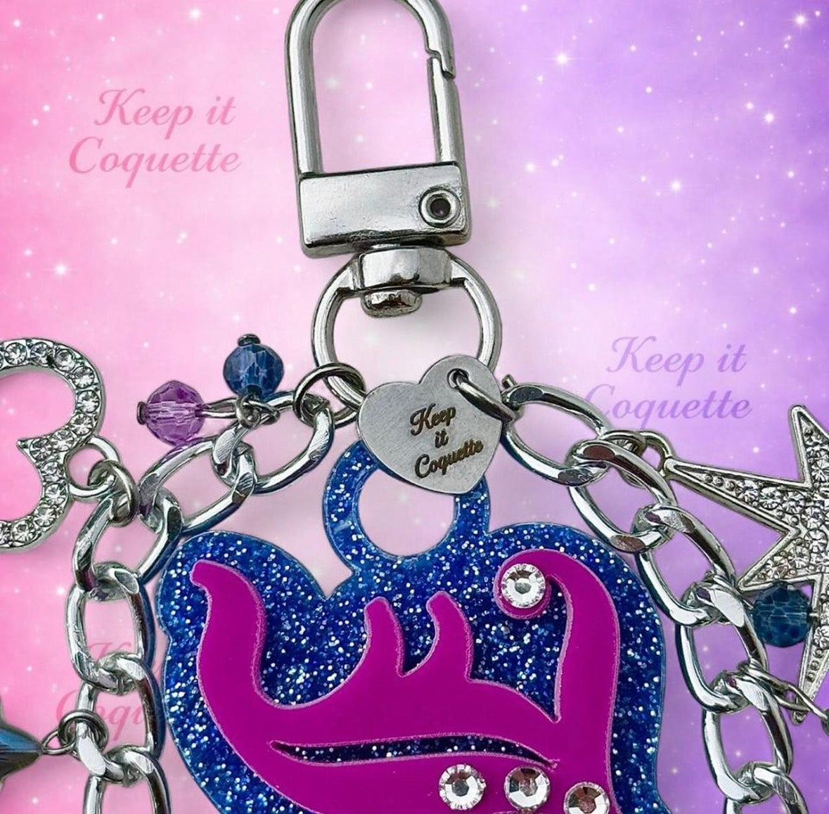 Y2K Handmade Juicy Bag Charm