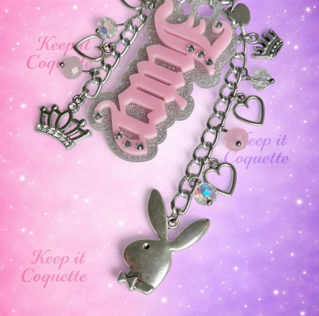 Y2K Handmade Juicy Bag Charm