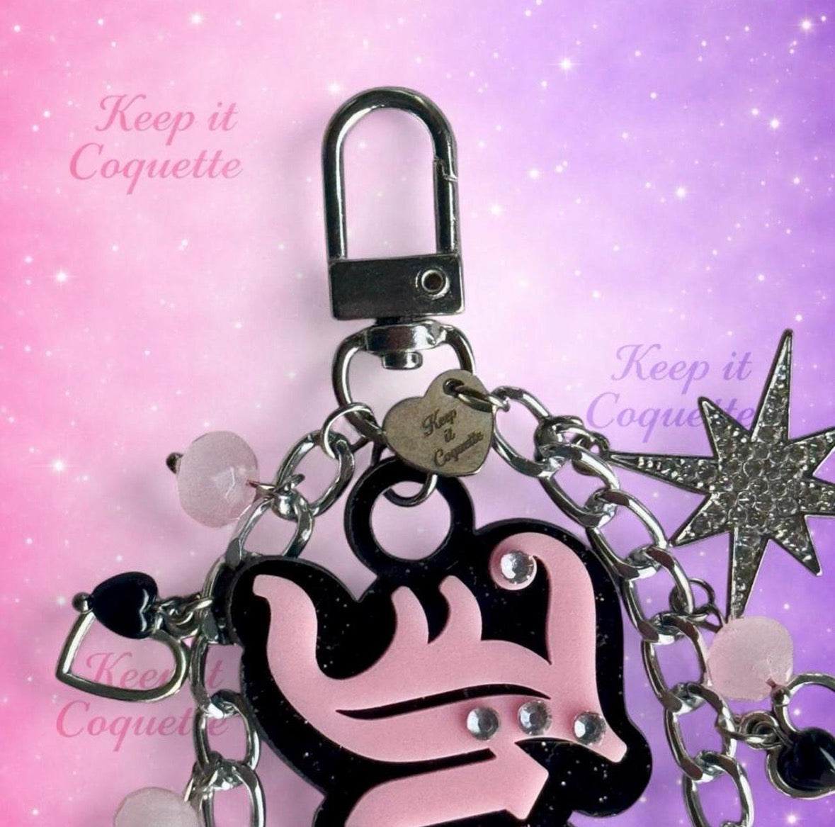Y2K Handmade Juicy Bag Charm