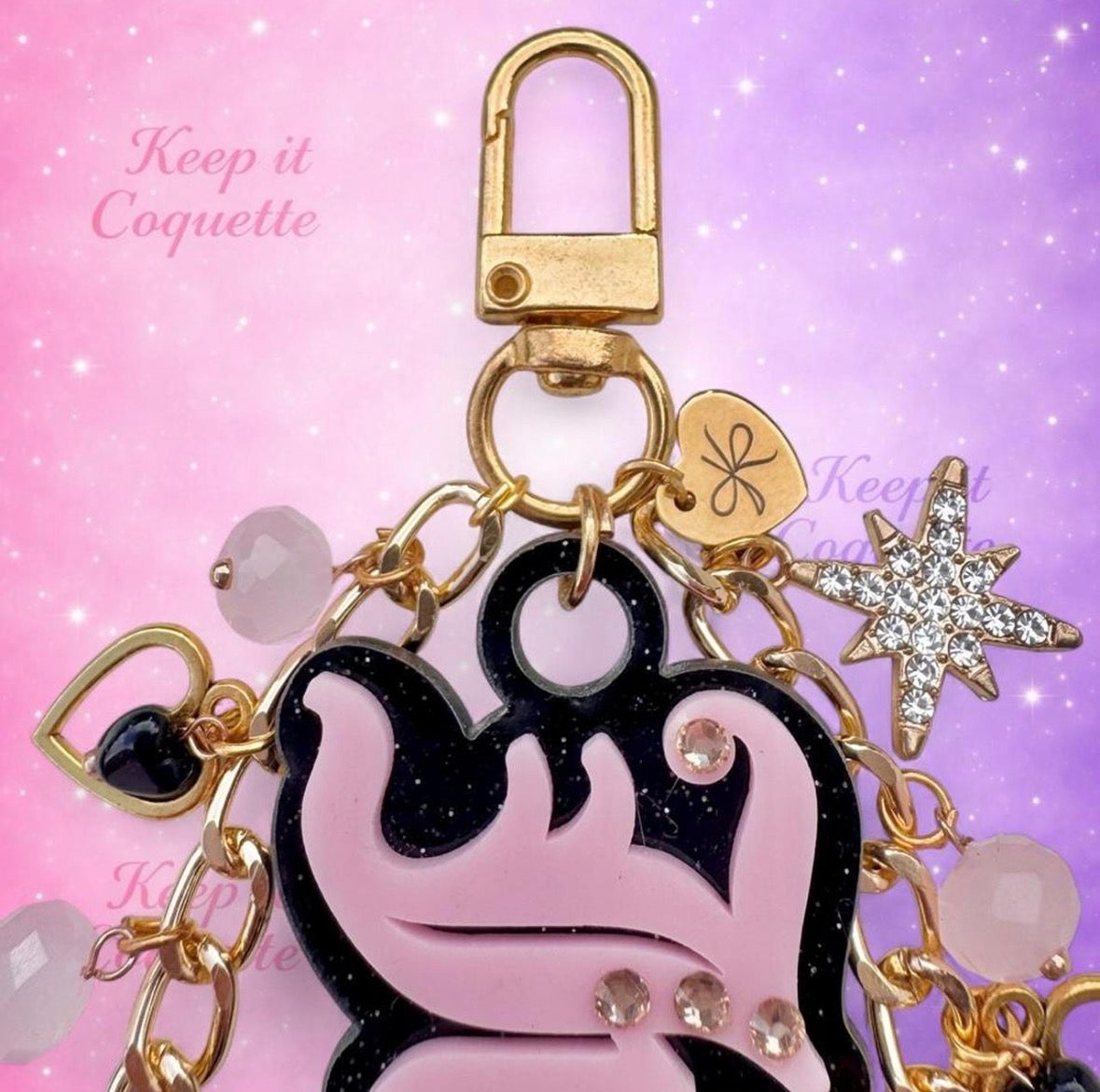 Y2K Handmade Juicy Bag Charm