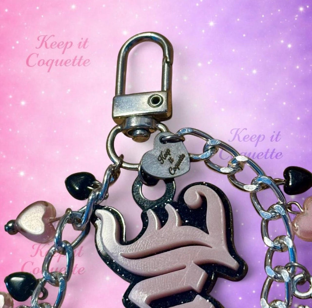 Y2K Handmade Juicy Bag Charm