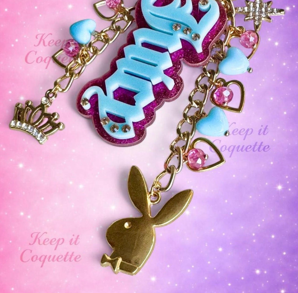 Y2K Handmade Juicy Bag Charm