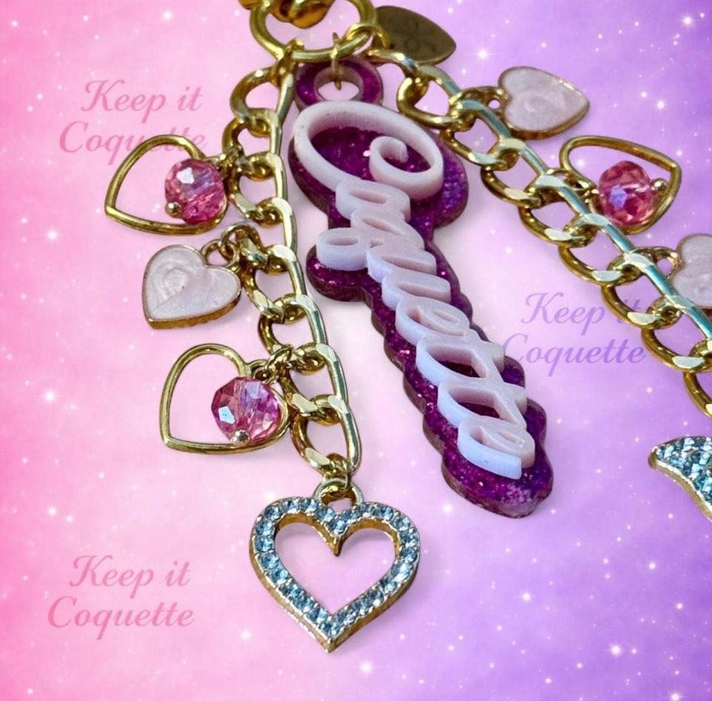 Y2K Handmade Juicy Bag Charm