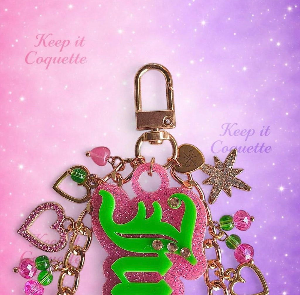 Y2K Handmade Juicy Bag Charm