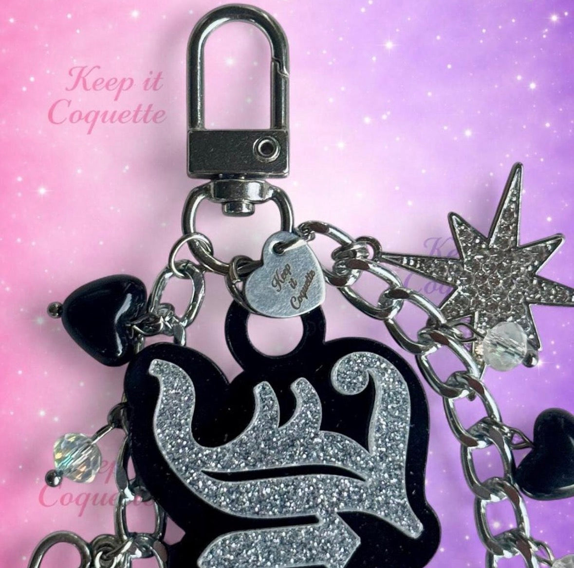 Y2K Handmade Juicy Bag Charm