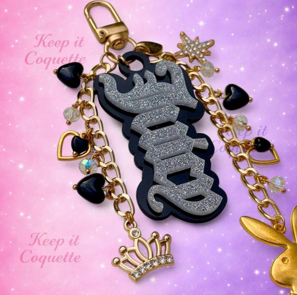 Y2K Handmade Juicy Bag Charm