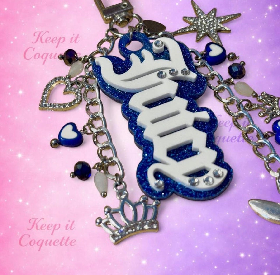 Y2K Handmade Juicy Bag Charm