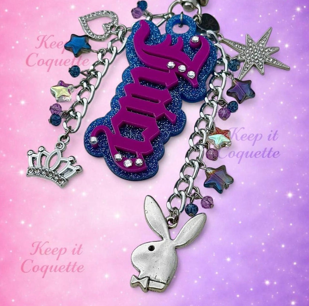 Y2K Handmade Juicy Bag Charm