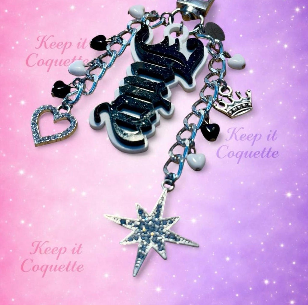 Y2K Handmade Juicy Bag Charm