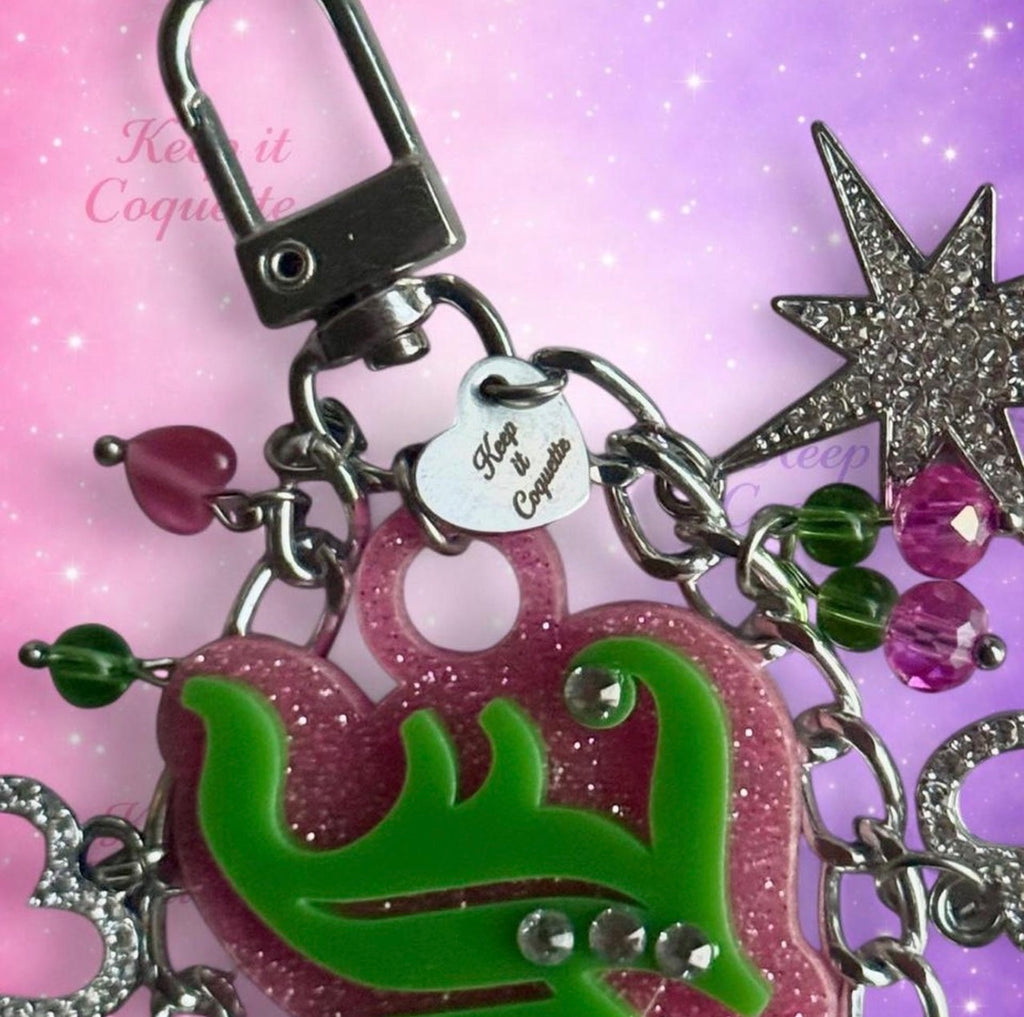 Y2K Handmade Juicy Bag Charm