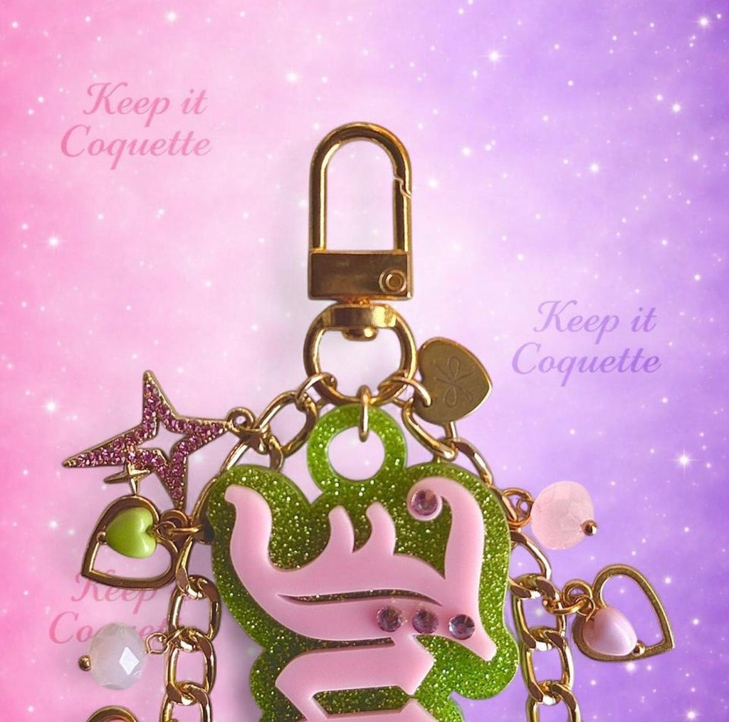 Y2K Handmade Juicy Bag Charm