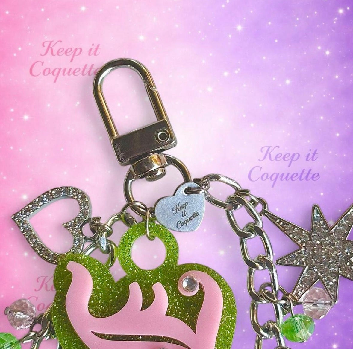 Y2k Handmade Juicy Bag Charm